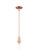 Arcadia One Light Mini Pendant in Antique Brass (405|716-1S-AC)