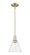 Arcadia One Light Mini Pendant in Antique Brass (405|716-1S-AB-GBC-84)