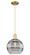 Arcadia One Light Mini Pendant in Satin Gold (405|716-1P-SG-G556-10SM)