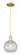 Arcadia One Light Mini Pendant in Satin Gold (405|716-1P-SG-G122C-8CL)