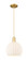 Arcadia One Light Mini Pendant in Satin Gold (405|716-1P-SG-G1217-10WV)