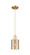Arcadia One Light Mini Pendant in Satin Gold (405|716-1P-SG-G116)