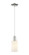 Arcadia One Light Mini Pendant in Polished Nickel (405|716-1P-PN-G801)