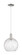 Arcadia One Light Mini Pendant in Polished Nickel (405|716-1P-PN-G1215-10)