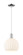 Arcadia One Light Mini Pendant in Polished Chrome (405|716-1P-PC-G1217-10WV)