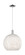 Arcadia One Light Mini Pendant in Polished Chrome (405|716-1P-PC-G1216-14WM)