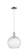 Arcadia One Light Mini Pendant in Polished Chrome (405|716-1P-PC-G1215-10)