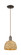 Arcadia One Light Mini Pendant in Oil Rubbed Bronze (405|716-1P-OB-RBD-8-NAT)