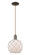 Arcadia One Light Mini Pendant in Oil Rubbed Bronze (405|716-1P-OB-G121-8RW)