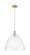 Arcadia One Light Mini Pendant in Champagne Bronze (405|716-1P-CB-GBD-164)