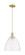 Arcadia One Light Mini Pendant in Champagne Bronze (405|716-1P-CB-GBD-122)