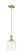 Arcadia One Light Mini Pendant in Champagne Bronze (405|716-1P-CB-G558-6CL)