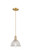 Arcadia One Light Mini Pendant in Champagne Bronze (405|716-1P-CB-G422)