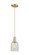 Arcadia One Light Mini Pendant in Champagne Bronze (405|716-1P-CB-G2511)