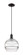 Arcadia One Light Mini Pendant in Matte Black (405|716-1P-BK-G556-10CL)