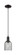 Arcadia One Light Mini Pendant in Matte Black (405|716-1P-BK-G257)