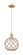 Arcadia One Light Mini Pendant in Brushed Brass (405|716-1P-BB-G122-10RB)
