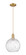 Arcadia One Light Mini Pendant in Brushed Brass (405|716-1P-BB-G1215-10)