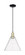 Arcadia One Light Mini Pendant in Black Antique Brass (405|716-1P-BAB-GBC-124)