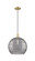 Arcadia One Light Mini Pendant in Antique Brass (405|716-1P-AB-G1213-14SM)