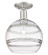 Arcadia One Light Semi-Flush Mount in Brushed Satin Nickel (405|716-1C-SN-G556-10CL)