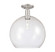 Arcadia One Light Semi-Flush Mount in Brushed Satin Nickel (405|716-1C-SN-G124-14)