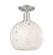 Arcadia One Light Semi-Flush Mount in Brushed Satin Nickel (405|716-1C-SN-G1216-10WM)