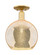 Arcadia One Light Semi-Flush Mount in Satin Gold (405|716-1C-SG-G128-10)