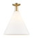 Arcadia One Light Semi-Flush Mount in Champagne Bronze (405|716-1C-CB-GBC-161)