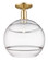 Arcadia One Light Semi-Flush Mount in Champagne Bronze (405|716-1C-CB-G556-12CL)