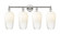 Edison Four Light Bath Vanity in Polished Nickel (405|616-4W-PN-G484-7OP)