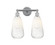 Edison Two Light Bath Vanity in Polished Chrome (405|616-2W-PC-G480-6OP)