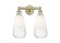 Edison Two Light Bath Vanity in Antique Brass (405|616-2W-AB-G480-6OP)