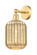Edison One Light Wall Sconce in Satin Gold (405|616-1W-SG-G460-7ME)