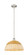 Edison One Light Mini Pendant in Brushed Satin Nickel (405|616-1S-SN-NBD2-16-NAT)