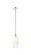 Edison One Light Mini Pendant in Polished Chrome (405|616-1S-PC-G484-7OP)
