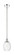 Edison One Light Mini Pendant in Polished Chrome (405|616-1S-PC-G459-6CL)