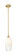Edison One Light Mini Pendant in Brushed Brass (405|616-1S-BB-G484-7OP)
