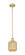 Edison One Light Mini Pendant in Brushed Brass (405|616-1S-BB-G460-7ME)