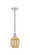 Edison One Light Mini Pendant in Polished Nickel (405|616-1P-PN-G459-6ME)