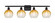 Ballston Four Light Bath Vanity in Matte Black (405|516-4W-BK-G483-8AM)