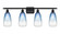 Ballston Four Light Bath Vanity in Matte Black (405|516-4W-BK-G480-6SB)