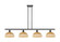 Ballston Four Light Island Pendant in Oil Rubbed Bronze (405|516-4I-OB-NBD2-9-NAT)