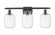 Ballston Three Light Bath Vanity in Oil Rubbed Bronze (405|516-3W-OB-G460-7CL)