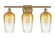Ballston Three Light Bath Vanity in Brushed Brass (405|516-3W-BB-G484-7AM)