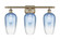 Ballston Three Light Bath Vanity in Antique Brass (405|516-3W-AB-G484-7SB)