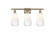 Ballston Three Light Bath Vanity in Antique Brass (405|516-3W-AB-G480-6OP)