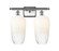 Ballston Two Light Bath Vanity in Brushed Satin Nickel (405|516-2W-SN-G484-7OP)