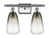 Ballston Two Light Bath Vanity in Brushed Satin Nickel (405|516-2W-SN-G480-6SL)