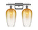 Ballston Two Light Bath Vanity in Polished Chrome (405|516-2W-PC-G484-7AM)